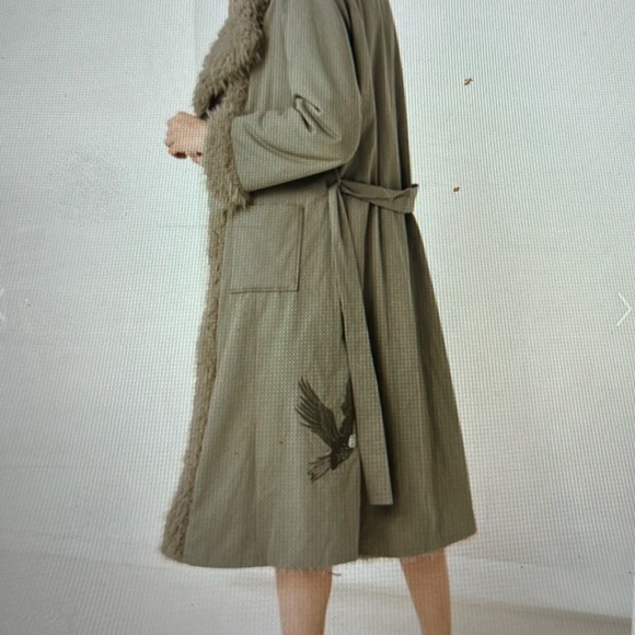 Spell and the Gypsy Long Green coat size S/M - Picture 4 of 8